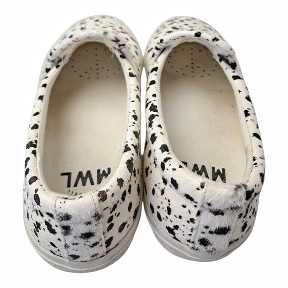 MADEWELL Sidewalk Slip-On Sneakers Splatter Painted Calf Hair Unisex Casual - Picture 7 of 13